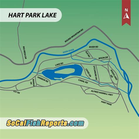 Hart Park Lake - Fish Reports & Map