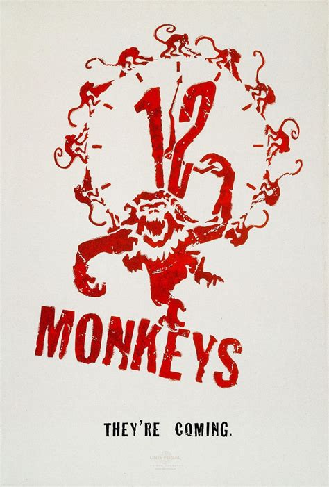 12 Monkeys Movie Poster Print A1 A2 A3 A4 A5 A6-home Decor - Etsy UK