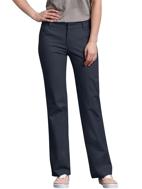 Dickies - Dickies Women's Relaxed Straight Stretch Twill Pant - Walmart ...