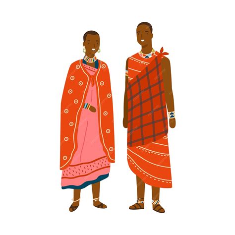 Maasai People Clothing