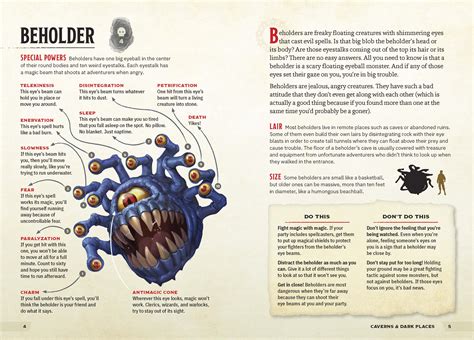 D&D Young Adventurer’s Guide: Monsters & Creatures Samples | Zub Tales