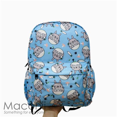 Totoro Blue Medium Backpack