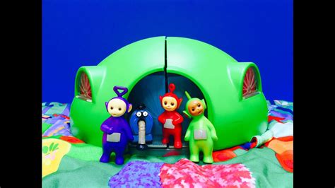 2004 RARE Come & Play Teletubbies Playset House Tubbytronic Superdome ...