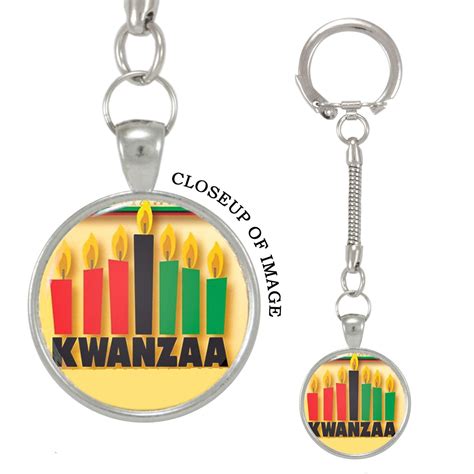 Kwanzaa Candle Holder Winter Keychain - Walmart.com