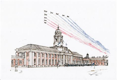 RAF College Cranwell A3 Print | SSAFA Store