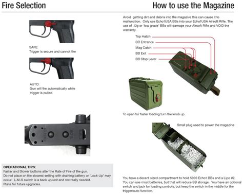 FREE DOWNLOAD - Manual for PKM / HMG Airsoft AEG Instruction / User ...