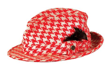 Paul Bear Bryant Personal Owned and Worn Houndstooth Hat