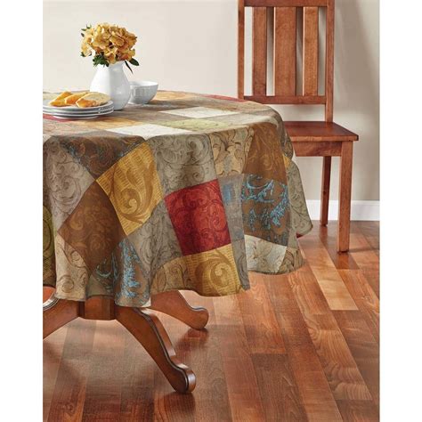 Mainstays Tuscany Fabric Multiple Sizes Tablecloth - Walmart.com