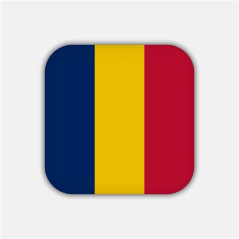 Chad flag, official colors. Vector illustration. 10794284 Vector Art at ...