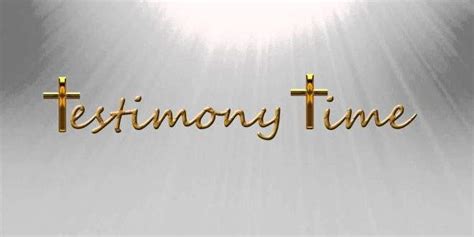 Testimony Sunday