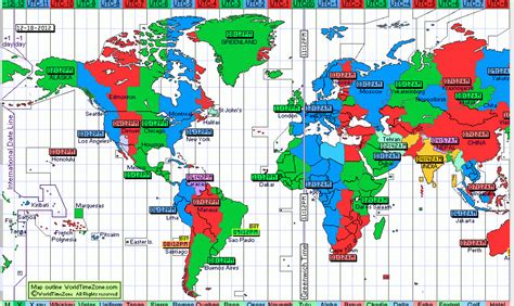 Utc time zone map - tyredla