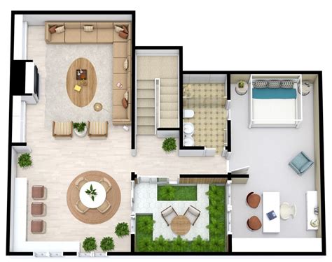 Floor Plan Basement In-Law Suite