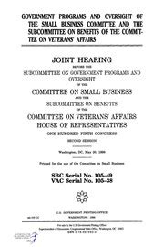 OSHA'S CONTEMPLATED SAFETY AND HEALTH PROGRAM STANDARD : Committee on Small Business : Free ...