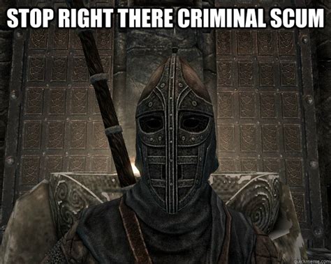 Skyrim City Guard memes | quickmeme