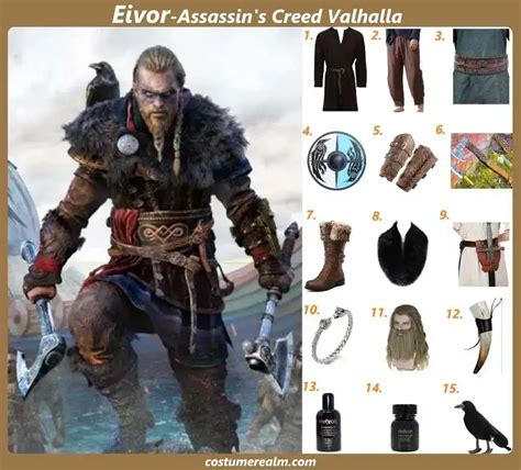 Eivor Costume Guide: Step Into The Viking Saga | Assassin's Creed ...