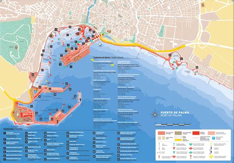 Port of Palma map - Ontheworldmap.com