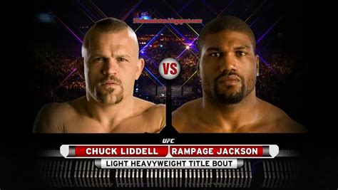 Todas as Lutas Full Fight: Chuck Liddell vs Rampage Jackson 2 Full Fight