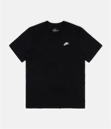 Nike Club T-Shirt - Black / White | Always in Colour