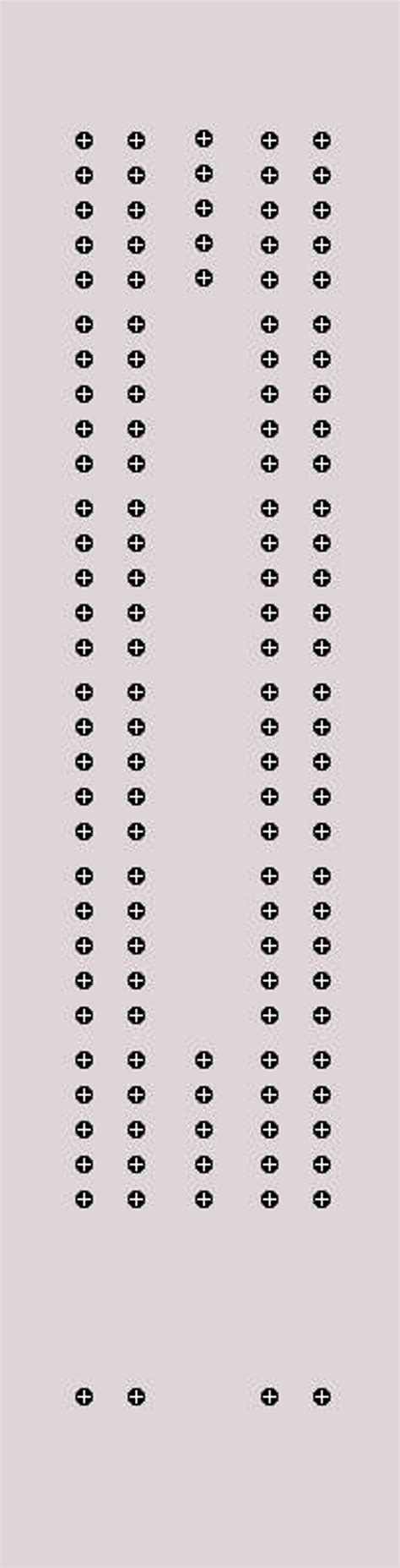 Free Cribbage Board Template