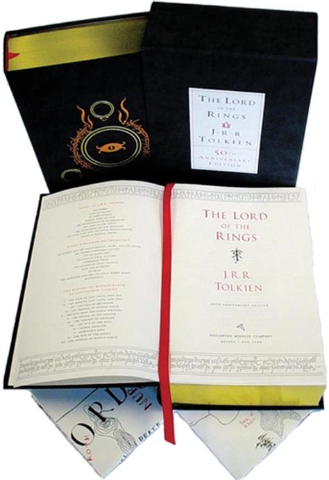 The Lord of the Rings: 50th Anniversary Edition by J.R.R. Tolkien ...