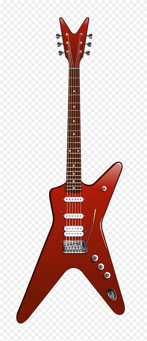 Transparent Modern Red Guitar Png - Red String PNG - FlyClipart