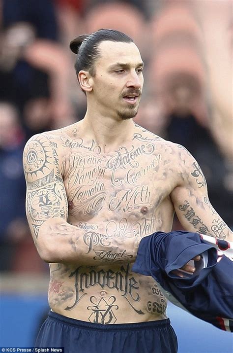 Zlatan Ibrahimovic reveals tattoos of 50 starving people in the world