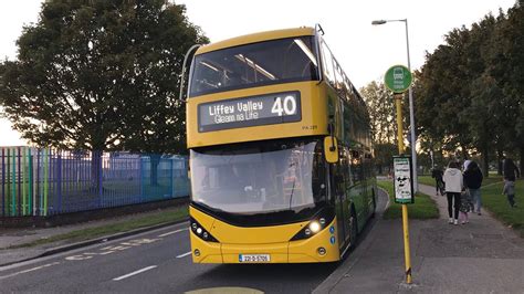 Dublin Bus | Route 40 to Liffey Valley | Enviro 400ER | PA221 - YouTube