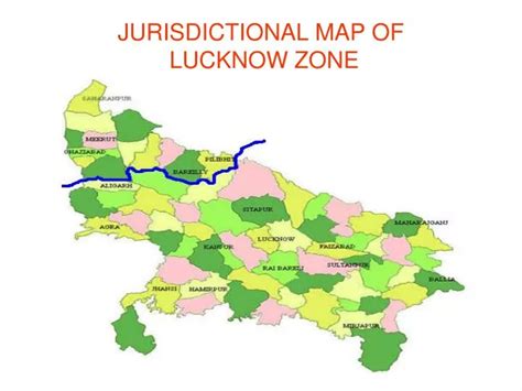 PPT - JURISDICTIONAL MAP OF LUCKNOW ZONE PowerPoint Presentation, free ...