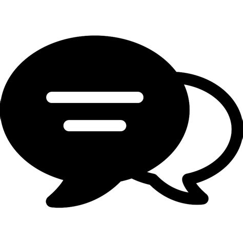 Message Bubbles Vector SVG Icon - SVG Repo
