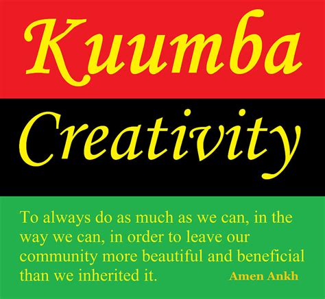 Kuumba Creativity Digital Art by Adenike AmenRa - Fine Art America