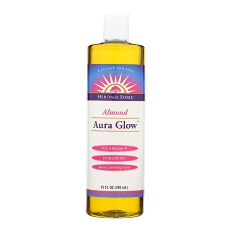 Heritage Almond Aura Glow Skin Lotion, 16 Oz