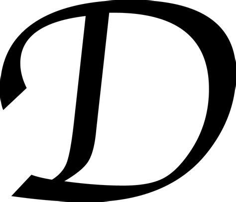 letter D PNG
