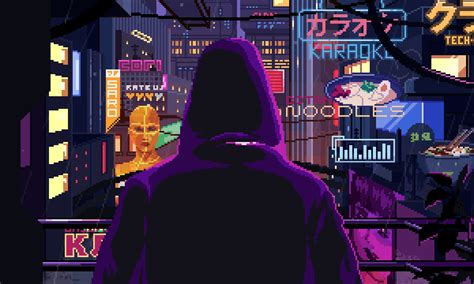 VirtuaVerse: Cyberpunk and Pixels | Cool pixel art, Pixel art, Pixel animation