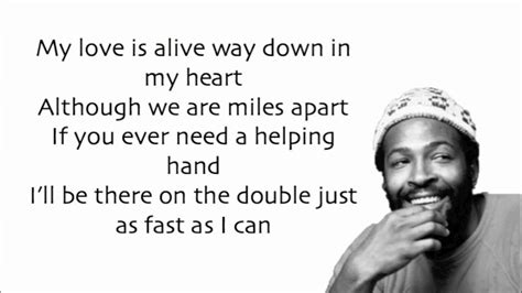 Marvin Gaye - Ain't No Mountain High Enough - Lyrics - YouTube