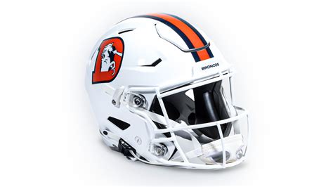 Denver Broncos debut new alternate white helmet | 9news.com