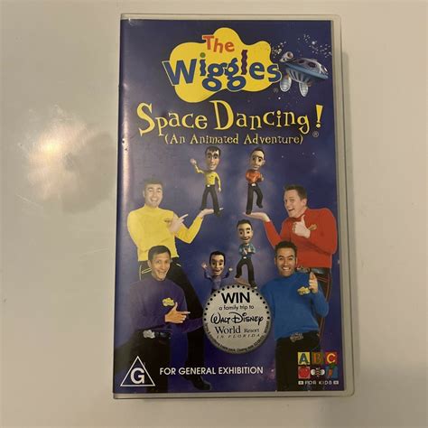 The Wiggles Space Dancing Kids Vhs 2003 Never Seen On Tv Rare Great ...