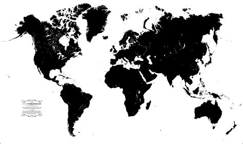 Vector World Map: A free, accurate world map in vector format