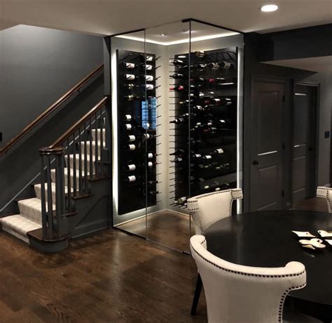 climate controlled glass wine storage - Google Search | Wine closet ...