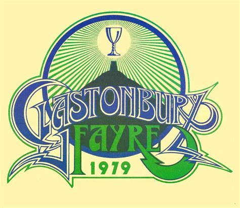 Glastonbury 1979 | Glastonbury festival, Glastonbury, Festival logo