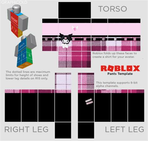 Creating Custom Pants In Roblox Using Templates - GRAPHICOLD