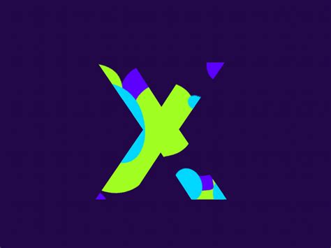 X by Marcos Silva on Dribbble | Motion design, Logo color, Lettering