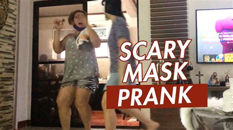 Scary Mask Prank - YouTube