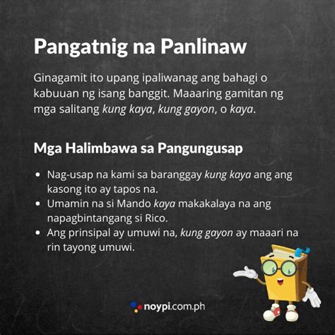 Pangatnig na Panlinaw | Biology lessons, Aesthetic editing apps, Reading material