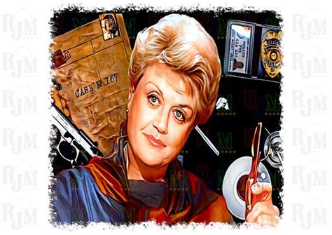 Murder She Wrote PNG Angela Lansbury PNG I Killed Them All - Etsy