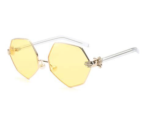 Women's Vintage Yellow Tinted Sunglasses | Yellow tinted sunglasses, Tinted sunglasses, Sunglasses