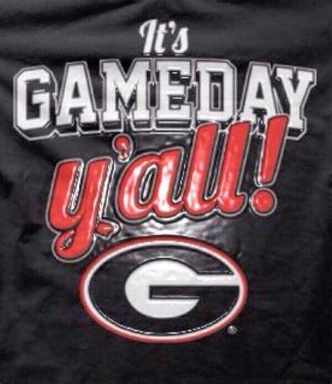 Finally it's game day 2015.... Go Dawgs! | Georgia dawgs, Georgia ...