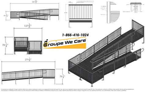 Wheelchair ramp slope - How to calculate it ? ♿ 1-866-416-1024