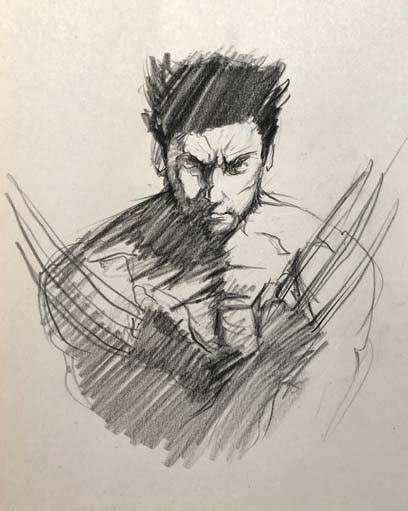 How to Draw WOLVERINE from XMEN Super Simple / Easy / Fast / Realistic ...