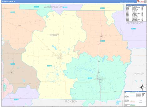 Maps of Perry County Illinois - marketmaps.com