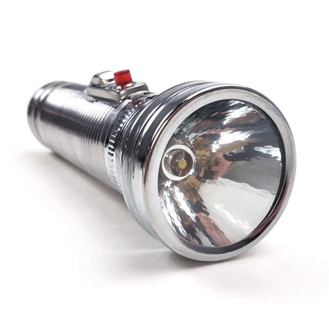 Chrome Vintage Flashlight with Superbright LEDs | johnnylawmotors.com